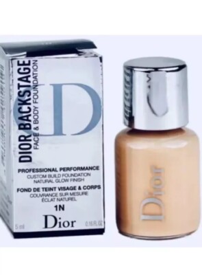 Dior BackStage 5ml Face & Body Foundation Mini 0.16 oz Color 1N New In Box