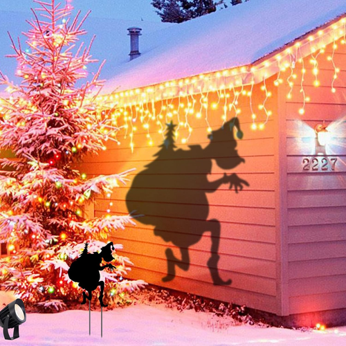 Christmas Decorations Garden Stakes Decor Cardboard Yard Signs for Outdoor Lawn - Picture 8 of 12