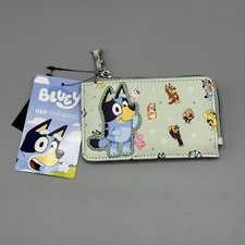 Her Universe Bluey  Friends Flower Mini Wallet NEW