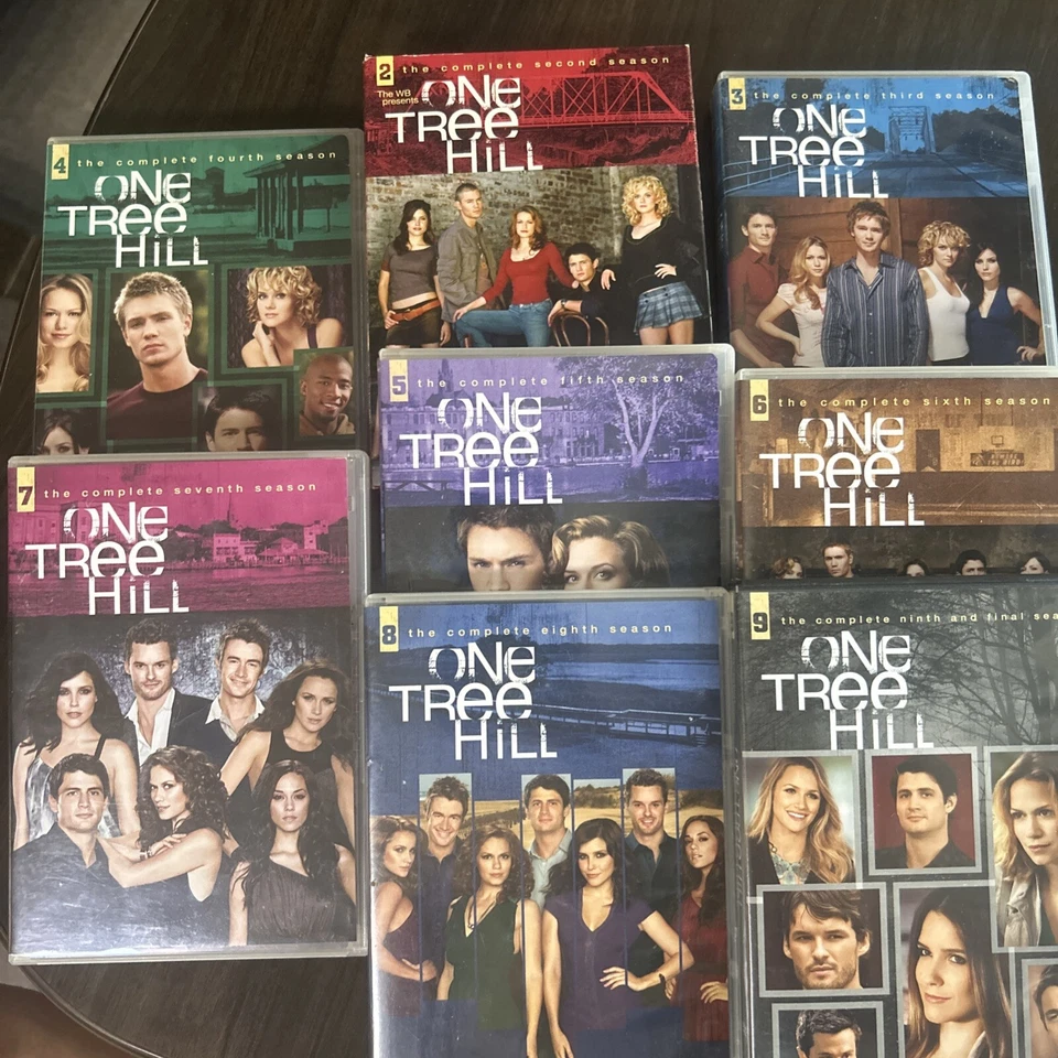 One Tree Hill Series 2-9 DVD Sets 2 3 4 5 6 7 8 9 W/Inserts VG Free Ship - Image 2 of 4