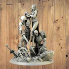 laedria the necromancer with skeletons Resin Sculpture Statue Unpainted/Unassemb