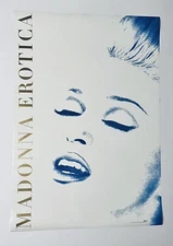 MADONNA EROTICA POSTER STORE DISPLAY PROMO 26x38 CIRCA 1992