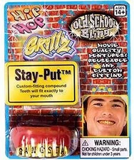 Forum Novelties Men's Novelty Gangsta Grillz, Multi-color, One Size