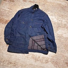 Vintage 1990s Sears Work’n Leisure Blanket Lined Chore Jacket Size XLT Workwear