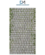 Gehweg Moos Diorama Gras Modellbau 1:87 Selbstklebend