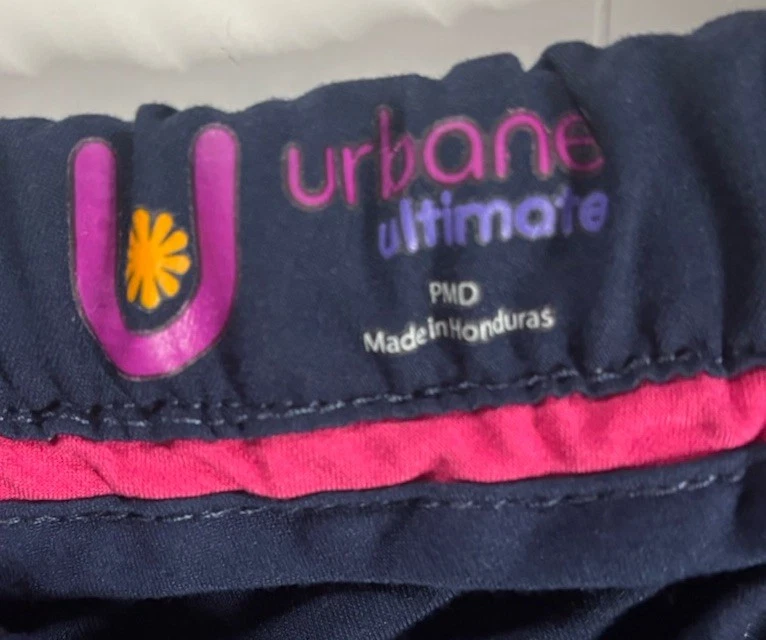 Pantalones Médicos Urbane Ultimate Azul Marino Pierna Acampanada Mujer PMD Petite Medianos 9306 Foto 4 de 4