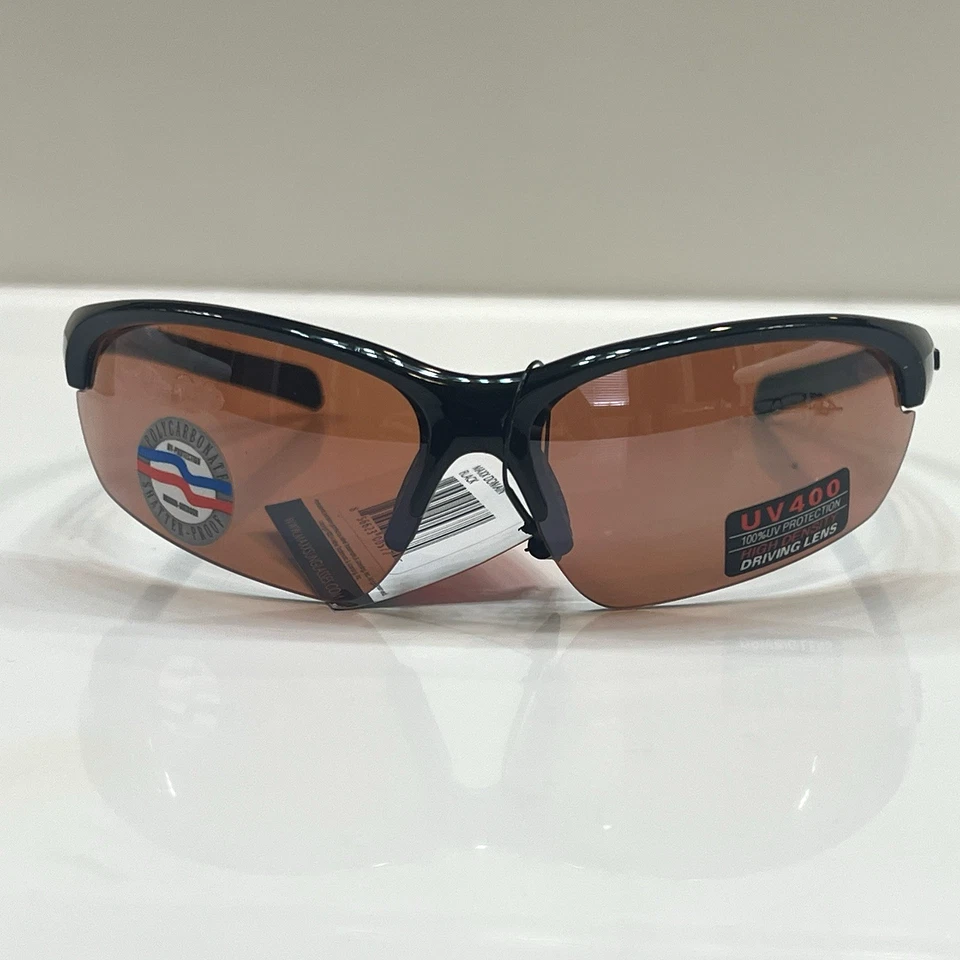 Nuevo Maxx HD Gafas de Sol Domain HD Negro Golf Conducción Pesca Lente Marrón Polarizada Foto 2 de 4