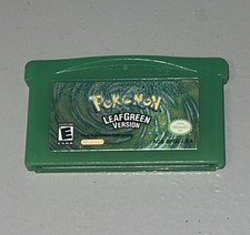 Pokemon Leaf Green GBA Authentic - Save Tested Gameboy Advance Cartridge Only