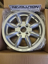 Revolution 8 Spoke Alloy Wheel 6x15 ET15 Escort Group 4 Fitting Minilite Style