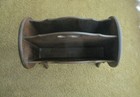 VTG 1940s Natural Mahogany Wood 2-Section Magazine Rack - Local Pick-up 23111 — photo 5