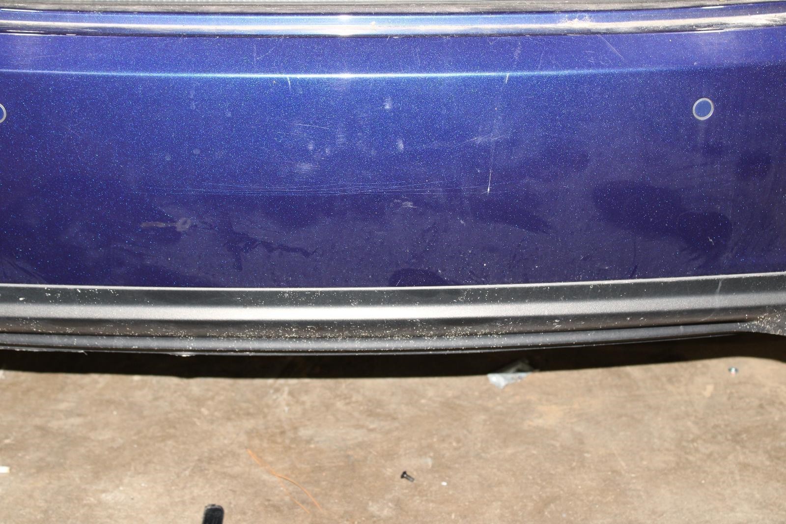 Maserati Ghibli 2014-2017 Rear Rear bumper Blue
