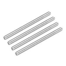 Fully Threaded Rod 1/4"-20 UNC Pitch 304 Stainless Steel Right Hand,3.94" 4pcs