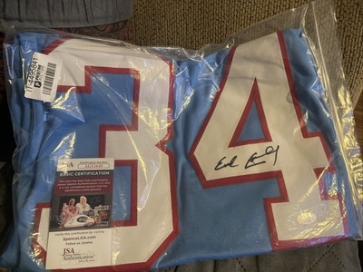 #ad Earl Campbell Signed Jersey JSA Certified $150.00