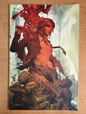 Damn Them All #1 - Dan Quintana Color VIRGIN SDCC EXCLUSIVE Ltd 300 UNREAD   NM+