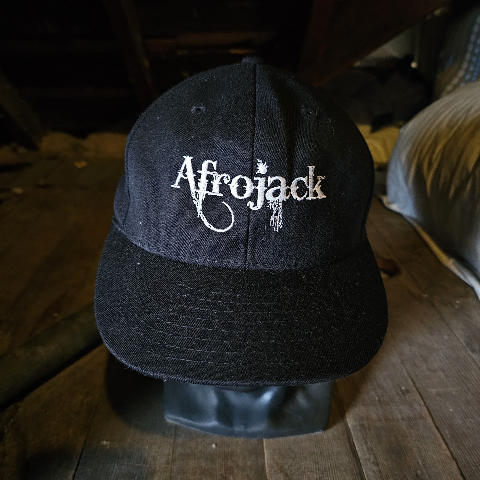Vintage Afrojack Music Artist Black One Size Hat