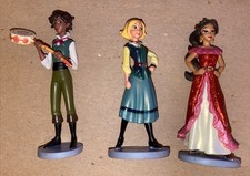 Disney Princess Elena Of Avalor PVC Figures Naomi, Elena  Mateo Lot of 3
