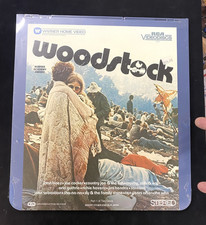 WOODSTOCK MUSIC FESTIVAL FACTORY SEALED NEW CED SELECTAVISION VIDEODISC VINTAGE