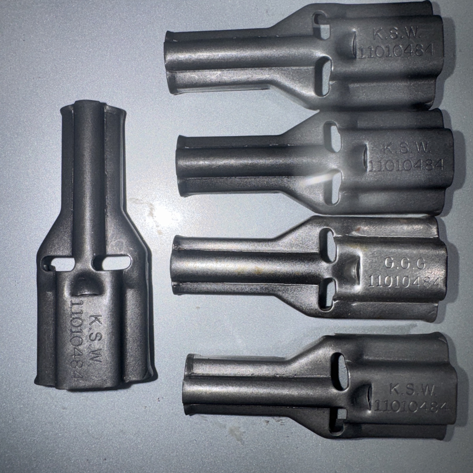 5 US Military Issue 5 USGI Magazine Guide Spoon Stripper Clip Loader .223 5.56 5