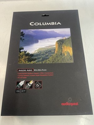 AUDIO QUEST COLUMBIA 2 Meters 6 Ft 7 Inches RCA Cables