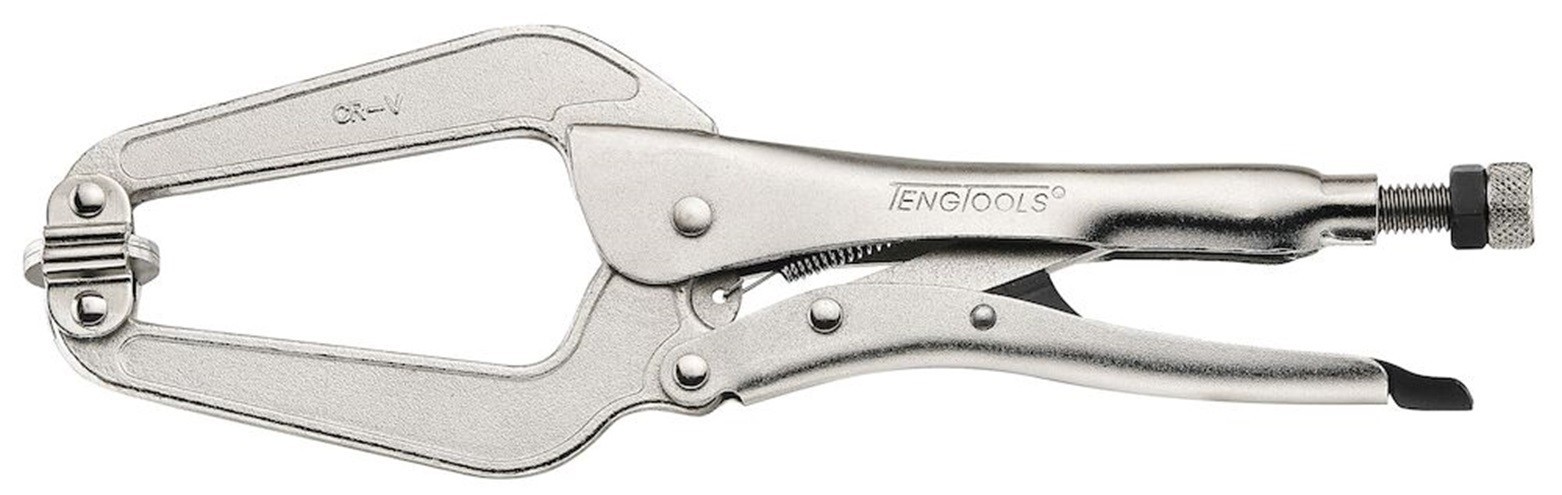 Teng 409SP Swivel Non-Pinch Clamping Power Grip Locking Pliers - 300mm