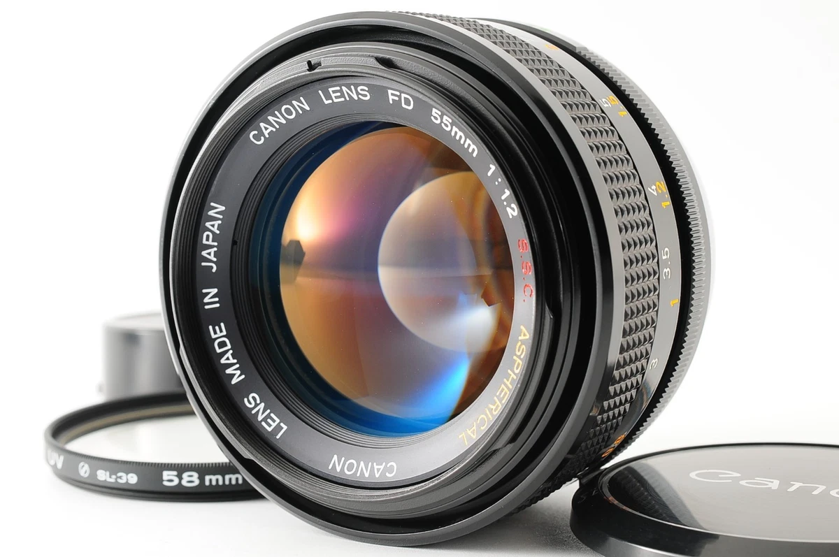 Canon FD f/1.2 Camera Lenses 55mm Focal for sale - eBay
