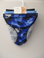 Jockey No Panty Line Microfiber stretch Bikini panties 3 pair size 7/L