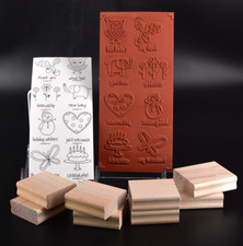 Stampin' Up JUST CELEBRATE Set of 8 Stamps Thank You Baby Holiday Congrats NEW