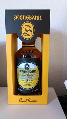 Springbank Local Barley 8 Years - Limited Edition Release 2025 - 58,1% Vol. 0,7l