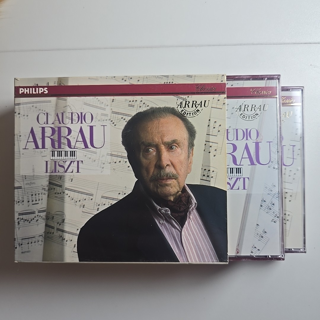 Claudio Arrau Edition-Liszt by Arrau, Claudio (Philips, 1991) 5cd