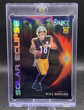 2025 Select Will Howard Solar Eclipse Ssp Rookie 🔥case Hit 🔥 Rc Steelers