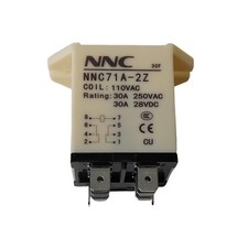 1 PCS HHC71A JQX-30F Power Relay, 110VAC, 30A, 8-Pin, Fits CLion NNC71A-2Z