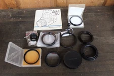 Lot of Vintage Hasselblad Filter Rings & Accessories