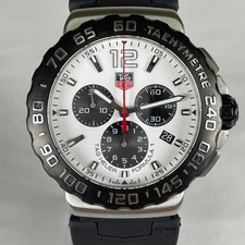 TAG Heuer Watch Formula 1 Chronograph Quartz CAU1111.BA0858 Auth Rare w/Boxed