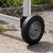 DURIGID 8 Inch Heavy Duty Gate Wheels for Metal Tube Gate, Farm Gate Wheel He...