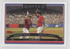 2006 Topps Team Stars Marcus Giles Chipper Jones Braves #328 HOF 04qn