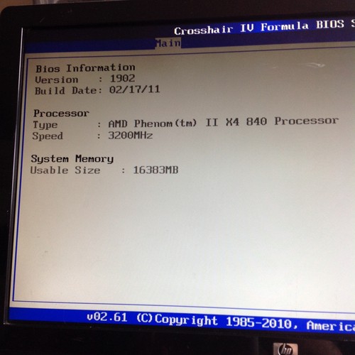 Asus ROG CROSSHAIR IV FORMULA AM3 AMD Motherboard Heat sink 3GHz CPU - Picture 9 of 12