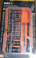 🔨🆕 NEW Klein Tools 65239 KNECT 13 PC SAE/METRIC Impact Flip Socket Set 🆓SHIP!