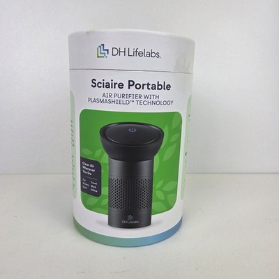 DH Lifelabs Sciaire Tragbarer Luftreiniger - Ionen + 3-stufige Filtration - Versiegelt