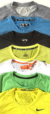 Men NEW Quick-Dry Short Sleeves Crew-Neck Sport Tee -Choice Size/Color