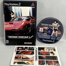 Ridge Racer V PlayStation 2 PS2 2000 CIB Complete Namco