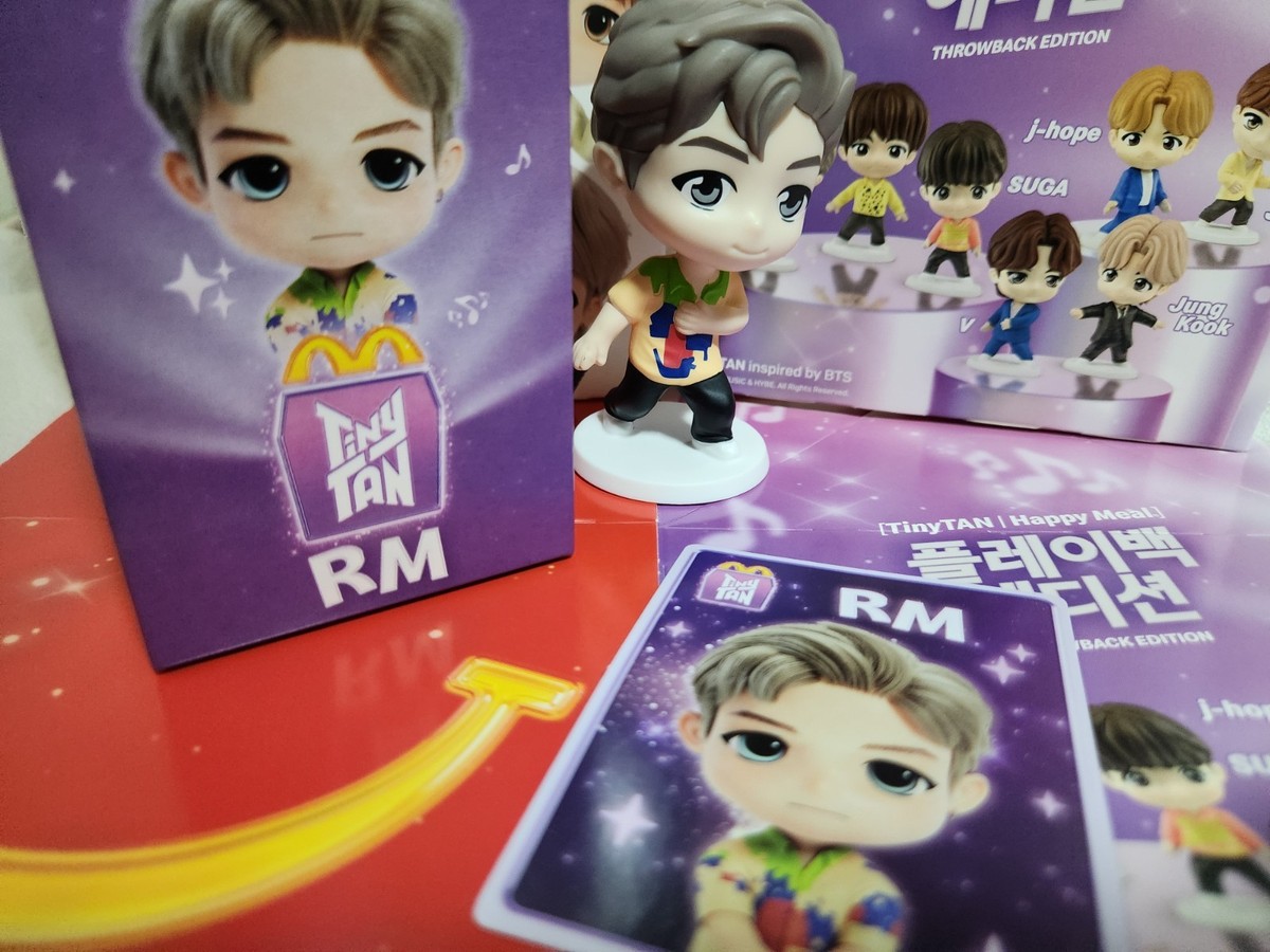 BTS figure 2025 Official Authentic Goods MCDONALD HAPPY MILE