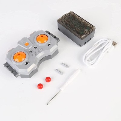 Mould King M-0019 Klemmbaustein 6 Kanal Empfänger / Akkubox 2,4 GHz