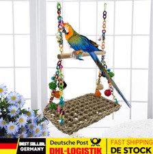 Haustier Vogel Spielzeug Papagei Sittich Wellensittich Hängematte Schaukel
