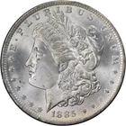1885-O Morgan Silver Dollar Rattler Holder PCGS MS65 Superb Eye Appeal