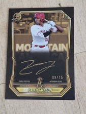 2026 Bowman Baseball Isaiah Jackson Gold Ink Variation Auto 1st Bowman SSP 9/15