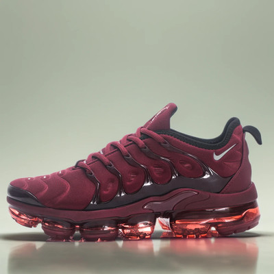 Nike Air VaporMax PLUS TN New Men's Athletic Shoes Ruby-Red