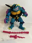 Vintage 1990 TMNT - Slash Figure - Near Complete