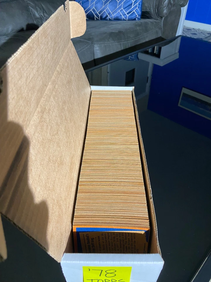 1978 TOPPS 棒球精美全套! (726 张卡)Murray、Molitor RC、Nolan、+ — 第 3/4 张图片