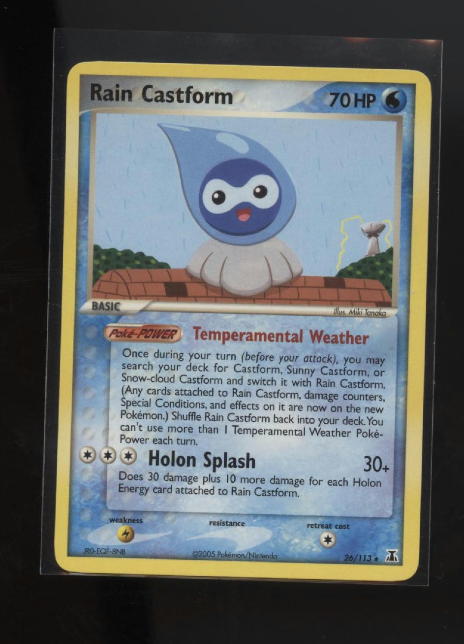 #26/113 Rain Castform Delta Species Near Mint or Better