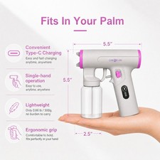 Mini Cordless Spray Tan Machine Rechargeable Tiny Handheld Self Tanning Sprayer